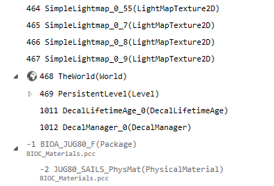 Exports and Imports in a tree
